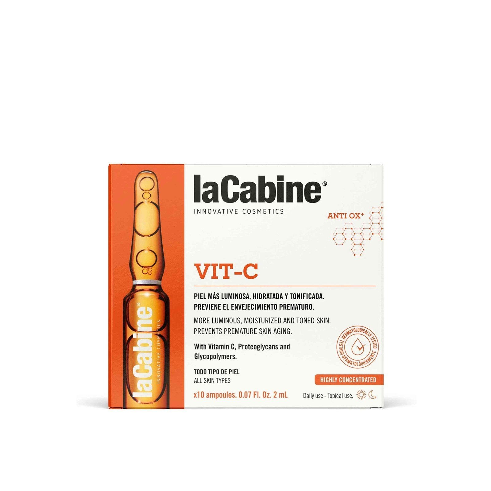 La Cabine Vit-C Concentrated Ampolas 10x2ml