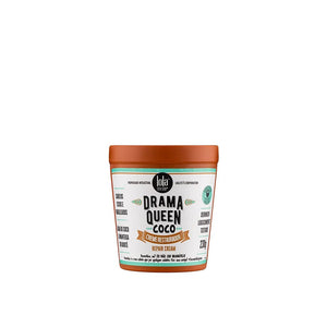 Lola Cosmetics Drama Queen Coconut Reparador Cream Máscara de Pestanas de Péstanas Capilar 230 G