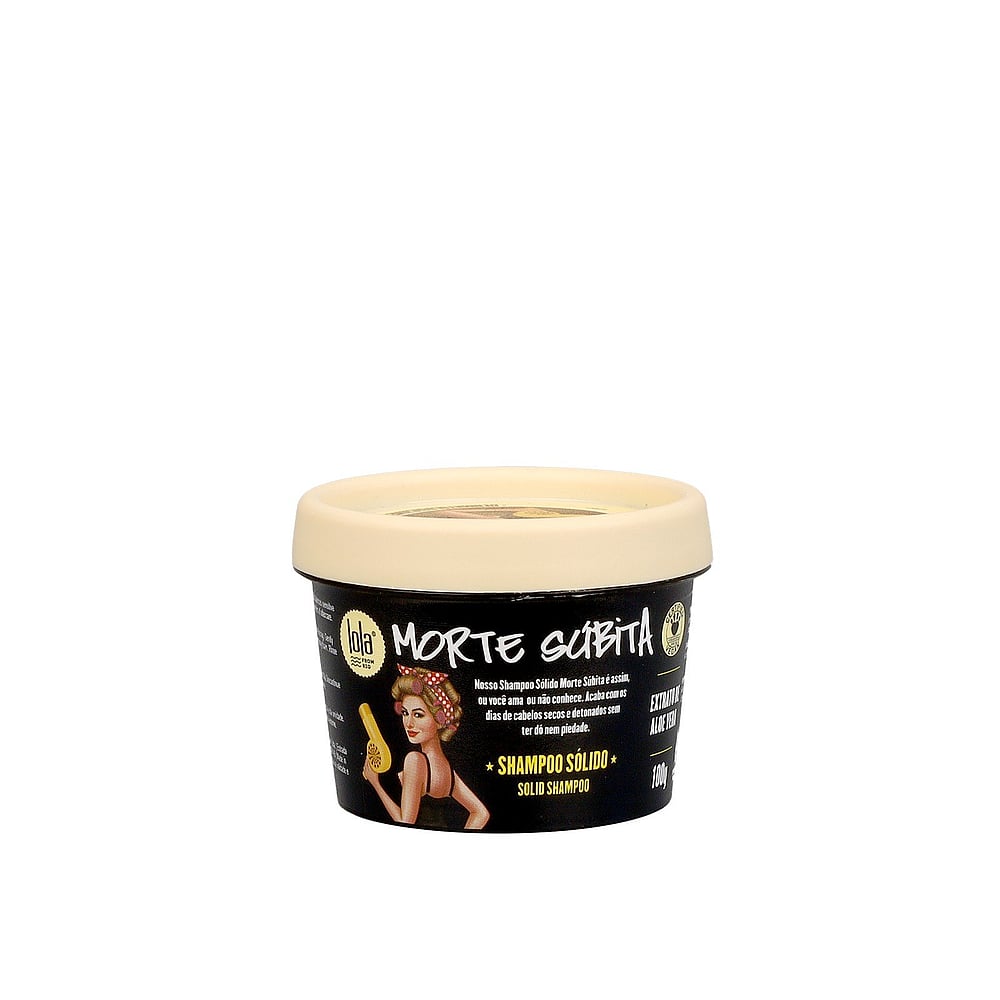 Lola Cosmetics Morte Súbita Solid Champô 100 G