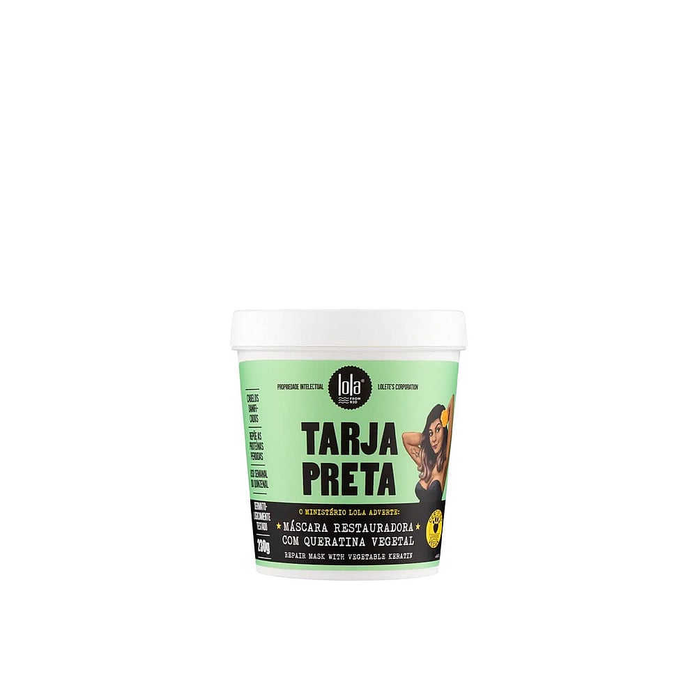 Lola Cosmetics Tarja Preta Reparador Máscara de Pestanas 230 G