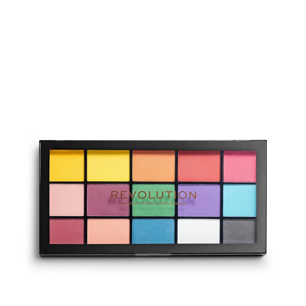 Makeup Revolution Reloaded Eyeshadow Palette Marvellous Mattes 1.1gx15