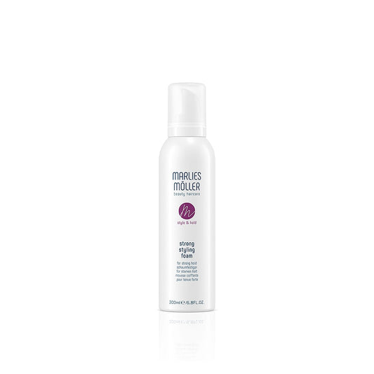 Marlies Möller Style & Hold Strong Styling Foam Offers Alcohol-free, Long-lasting Hold For Firm Styling Ideas