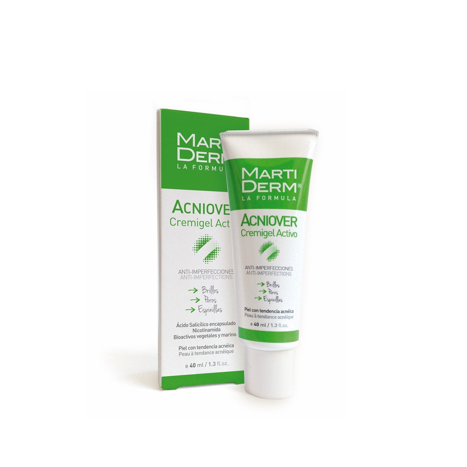 MartiDerm Acniover Cremigel Active Anti-Imperfecciones 40ml