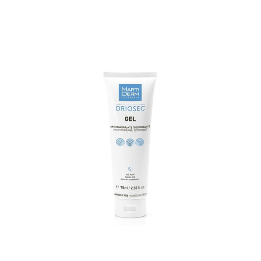 Martiderm Driosec Gel Antiperspirant/Desodorizante Hands &amp; Feet 75ml