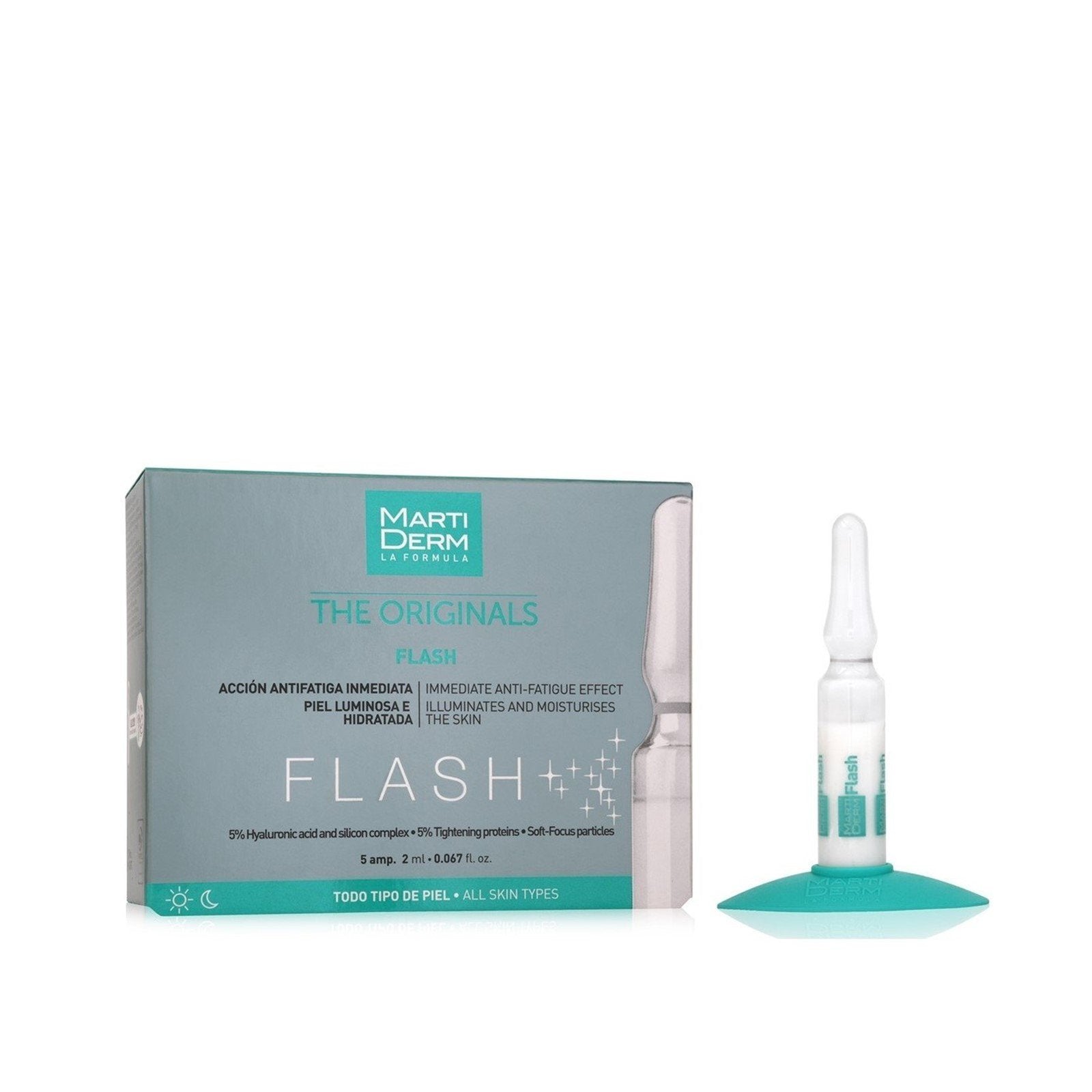 Martiderm The Originals Flash Ampolas Instant Radiance Effect 5x2ml