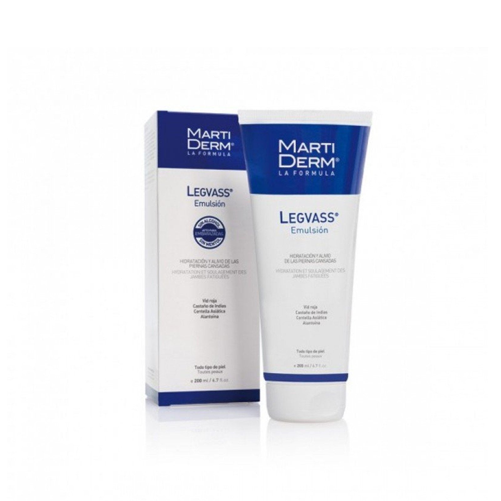 MartiDerm Legvass Emulsión Piernas Cansadas 200ml