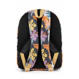 Mochila Ambar Patrón + Flor Moonflower