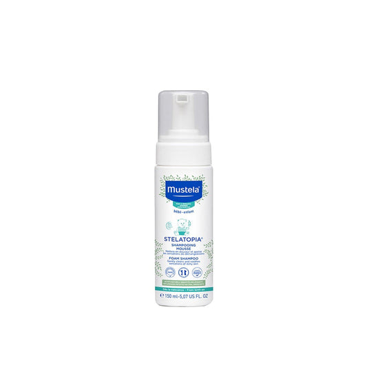 Mustela Stelatopia Foaming Champô Discomfort & Itching 150ml