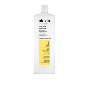 Nioxin System 1 Condicionador Couro Cabeludo + Cabelo 1L