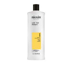 Nioxin System 1 Champô Couro Cabeludo + Cabelo 1L