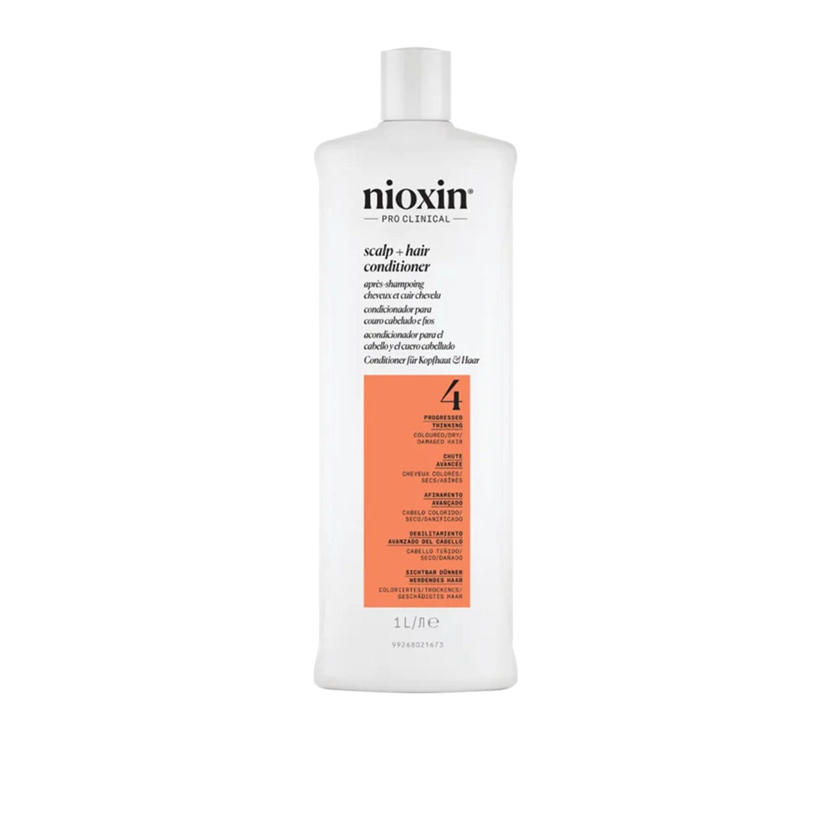 Nioxin System 4 Condicionador Couro Cabeludo + Cabelo 1L