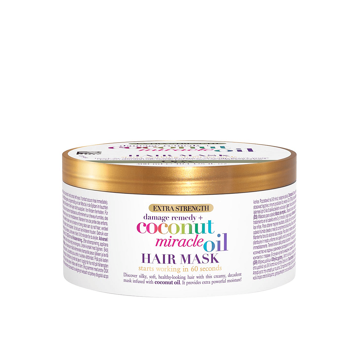 Ogx Damage Remedy + Coconut Miracle Oil Máscara Capilar Extra Forte 300ml