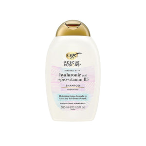 Ogx Rescue Fusions Champô Ácido Hialurónico + Pró-Vitamina B5 385ml