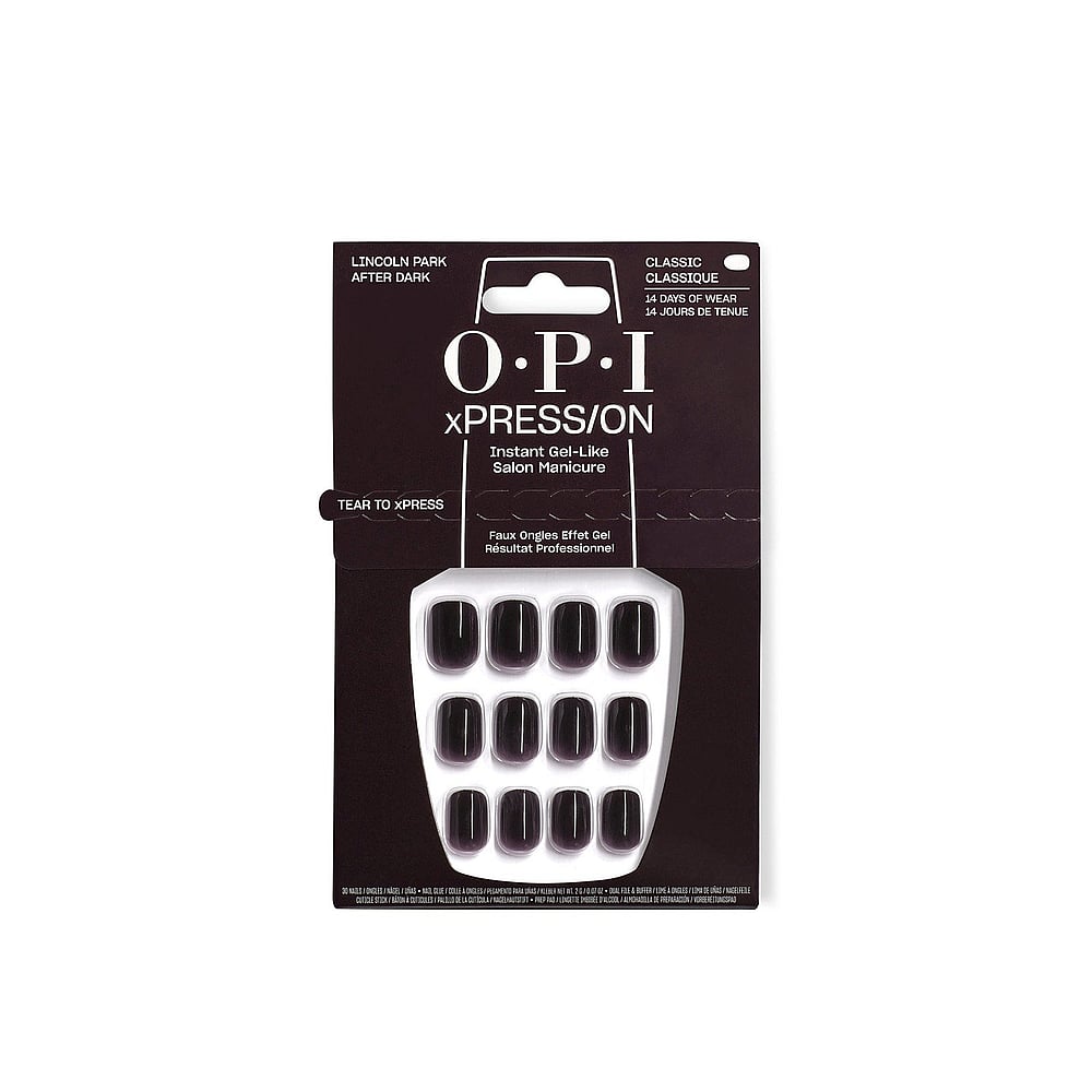 OPI Xpress/on Iconic Shades Instant Gel-like Nails Offer 30 Midnight Purple Press-ons