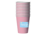 Vasos de Papel Pastel 250 ml 10 ud