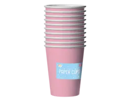 Copos de Papel Pastel 250 ml 10 un