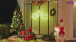 HKH Floco de Natal com 252 LED em PVC - Branco Quente