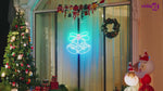 HKH Sino de Natal com 144 LED em PVC - Colorido