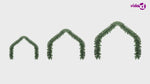 HKH Grinalda de Natal com Luzes LED