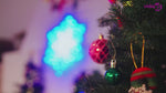 HKH Floco de Natal com 156 LED em PVC - Azul