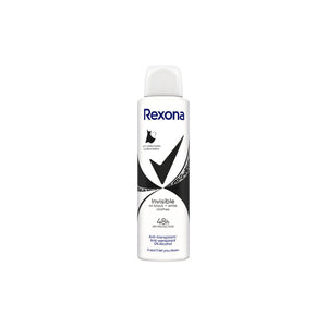 Desodorizante Spray Rexona Invisible Black & White 150 ml