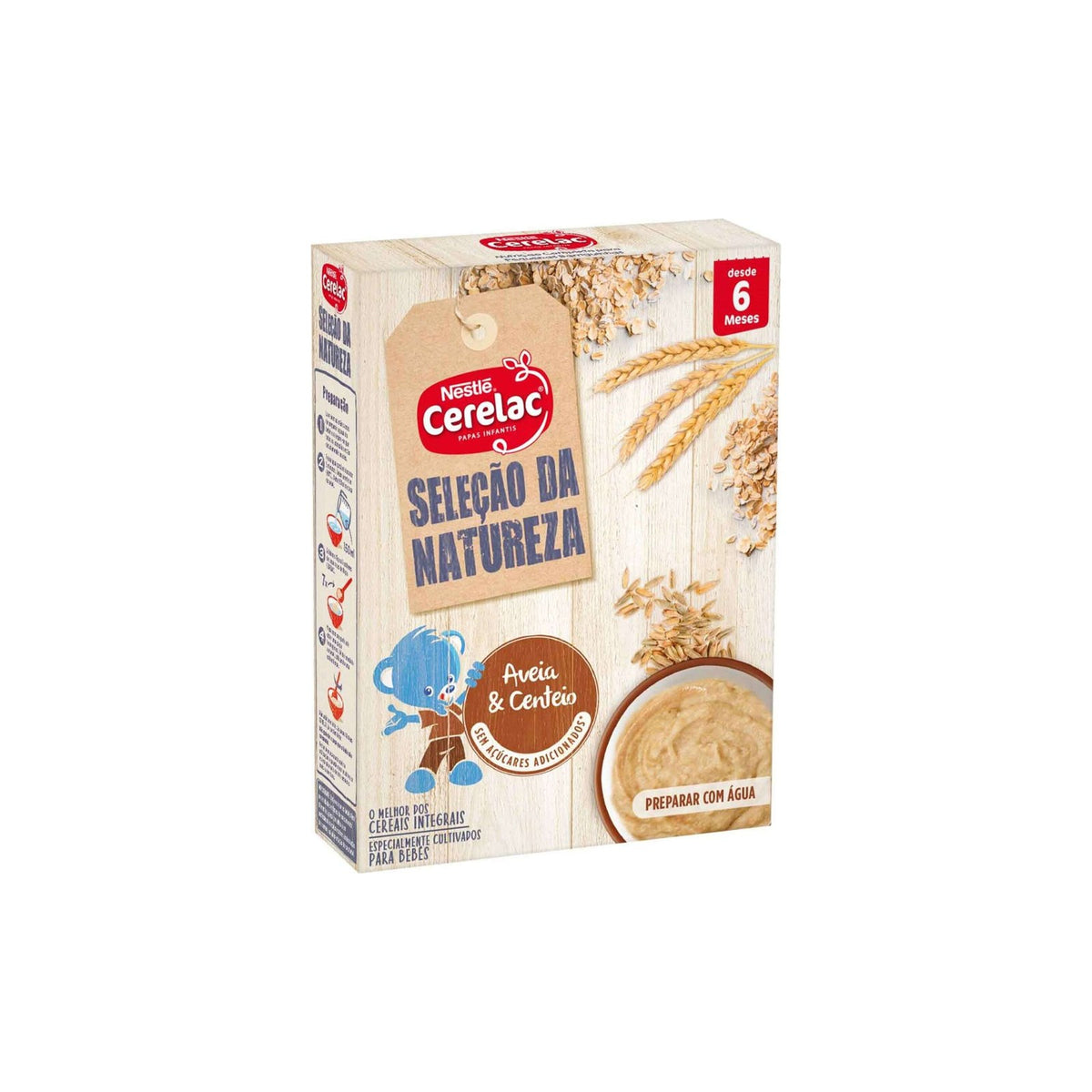 Cerelac Seleção da Natureza Aveia e Centeio +6M 240 g