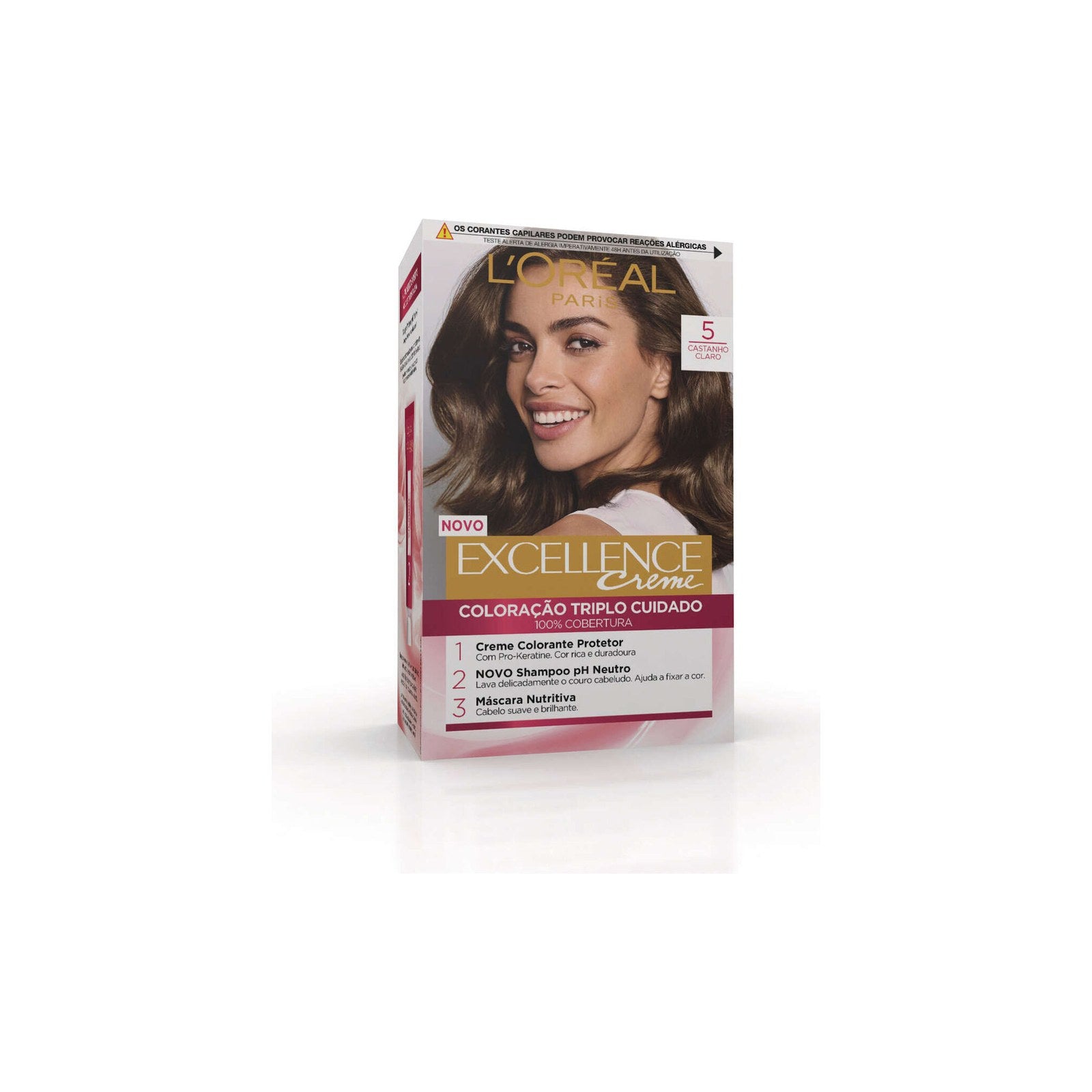 L'Oréal Paris Excellence Creme 5 Castanho Claro 1 un