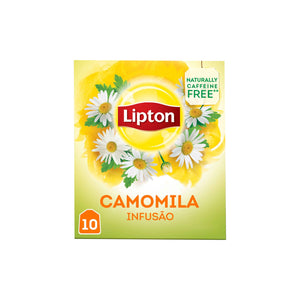 Infusão de Camomila Lipton 10 Saquetas 10 un