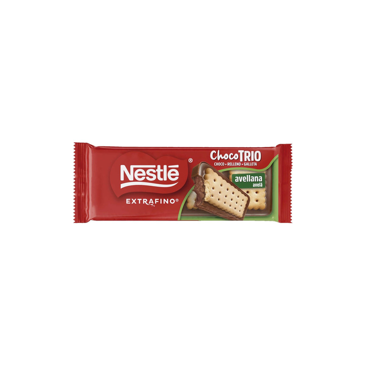Nestlé Extrafino Chocotrio Avelã 90 g