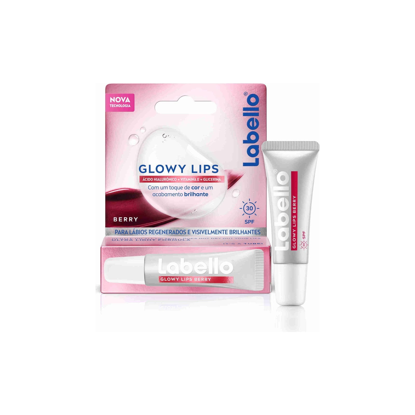 Labello Glowy Lips Berry FP30 10 ml