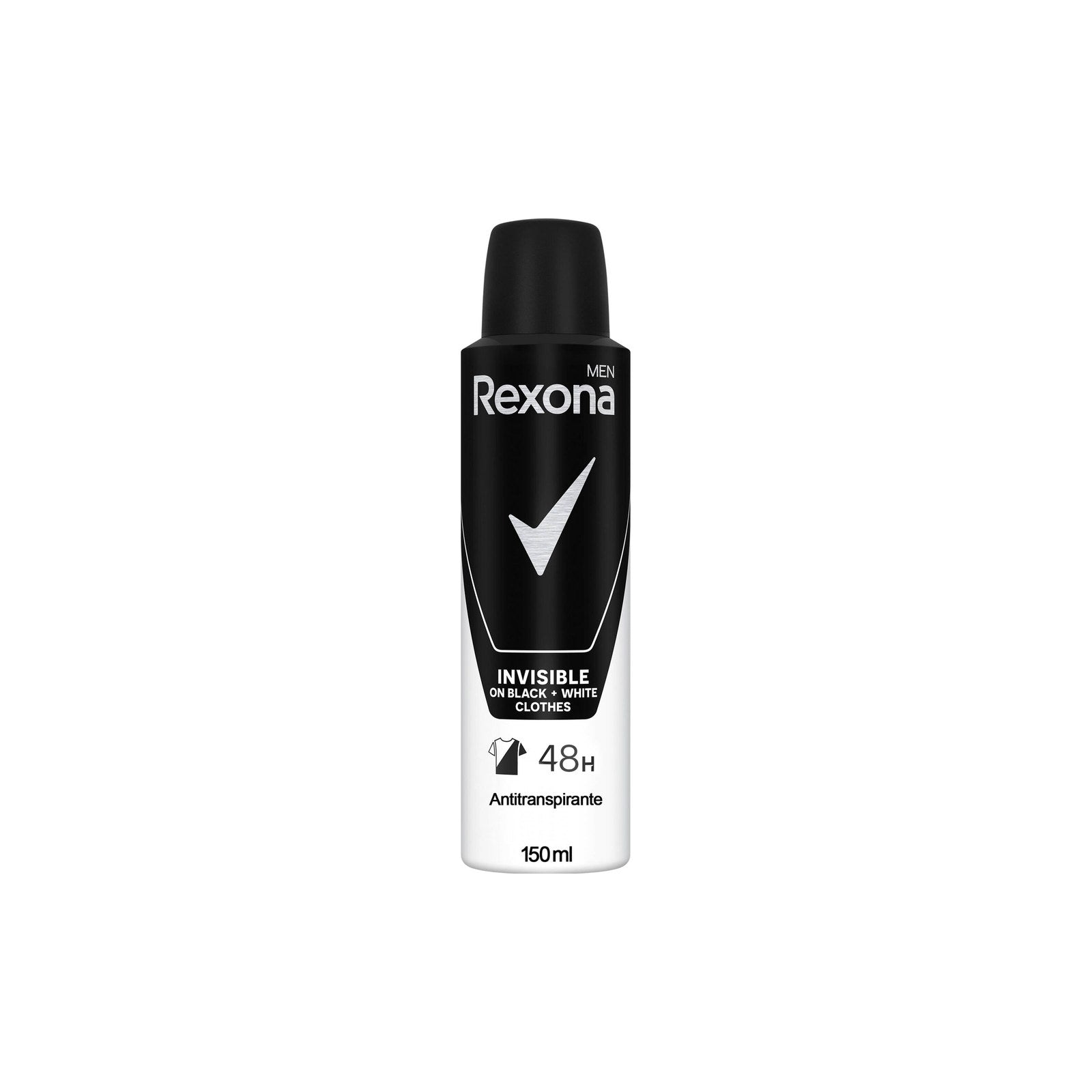Desodorizante Spray Rexona Men Invisible Black & White 87 g 150 ml