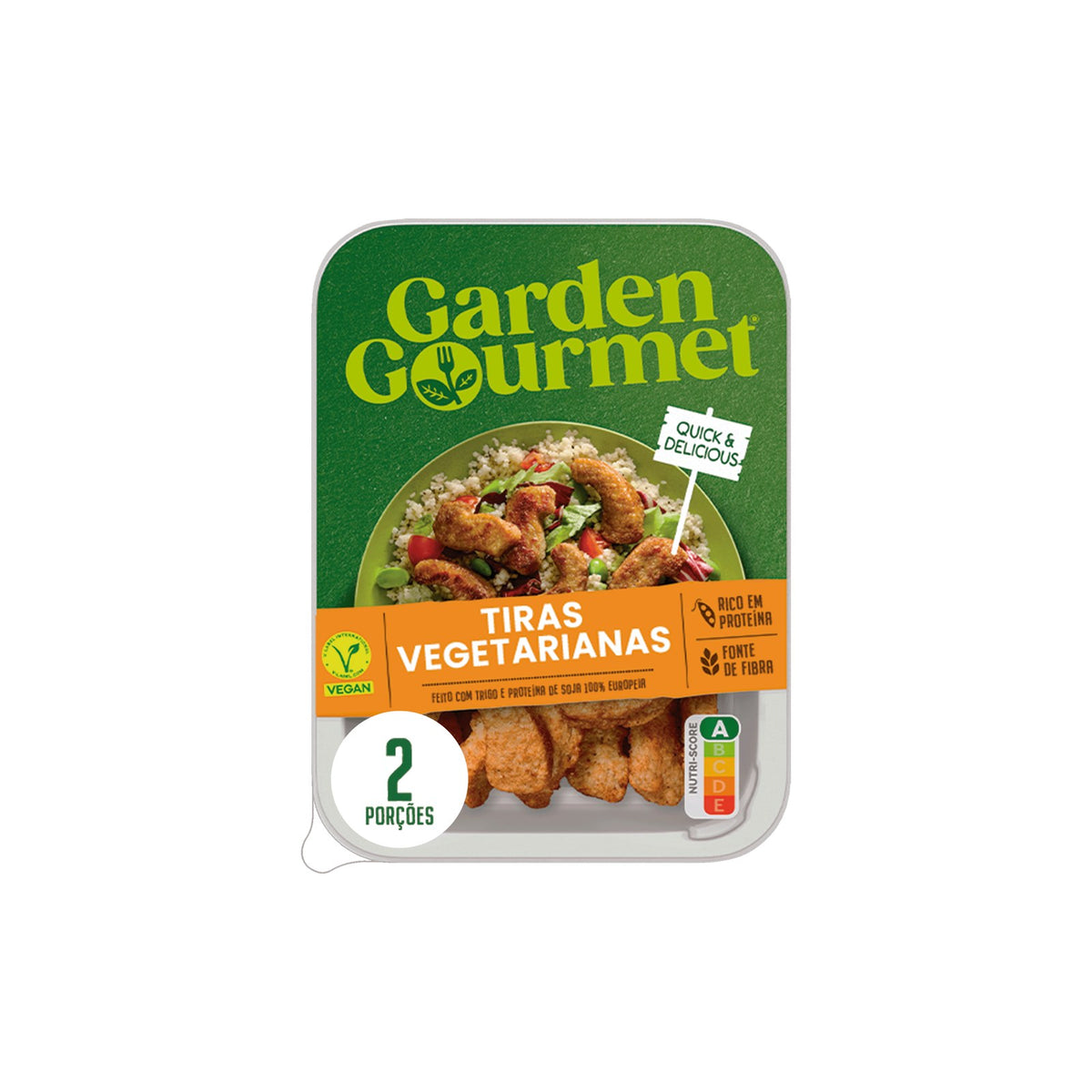 Garden Gourmet Tiras Braseadas Proteína Vegetal 175 g