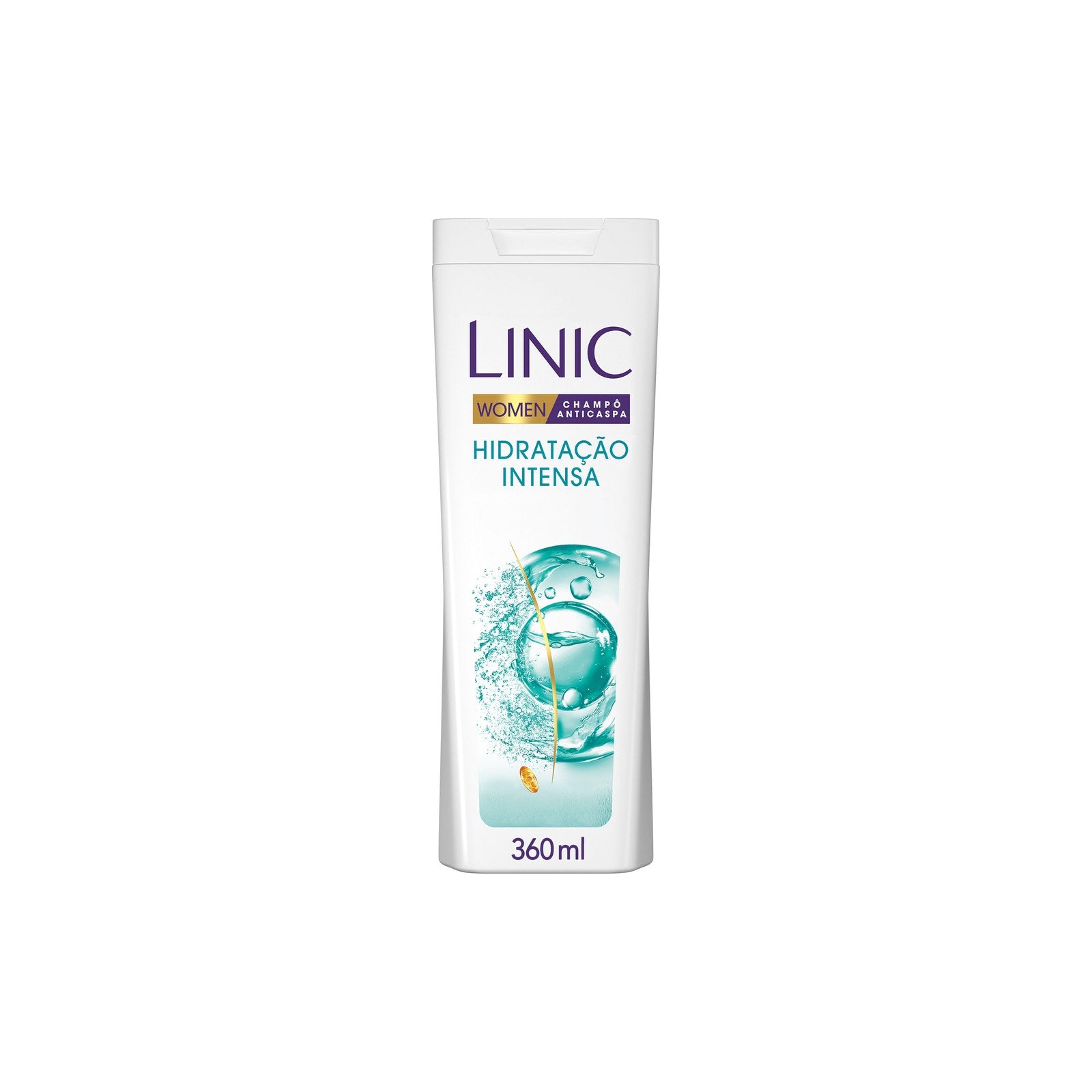 Champô Anticaspa Linic Hidratação Intensa 369 g 360 ml