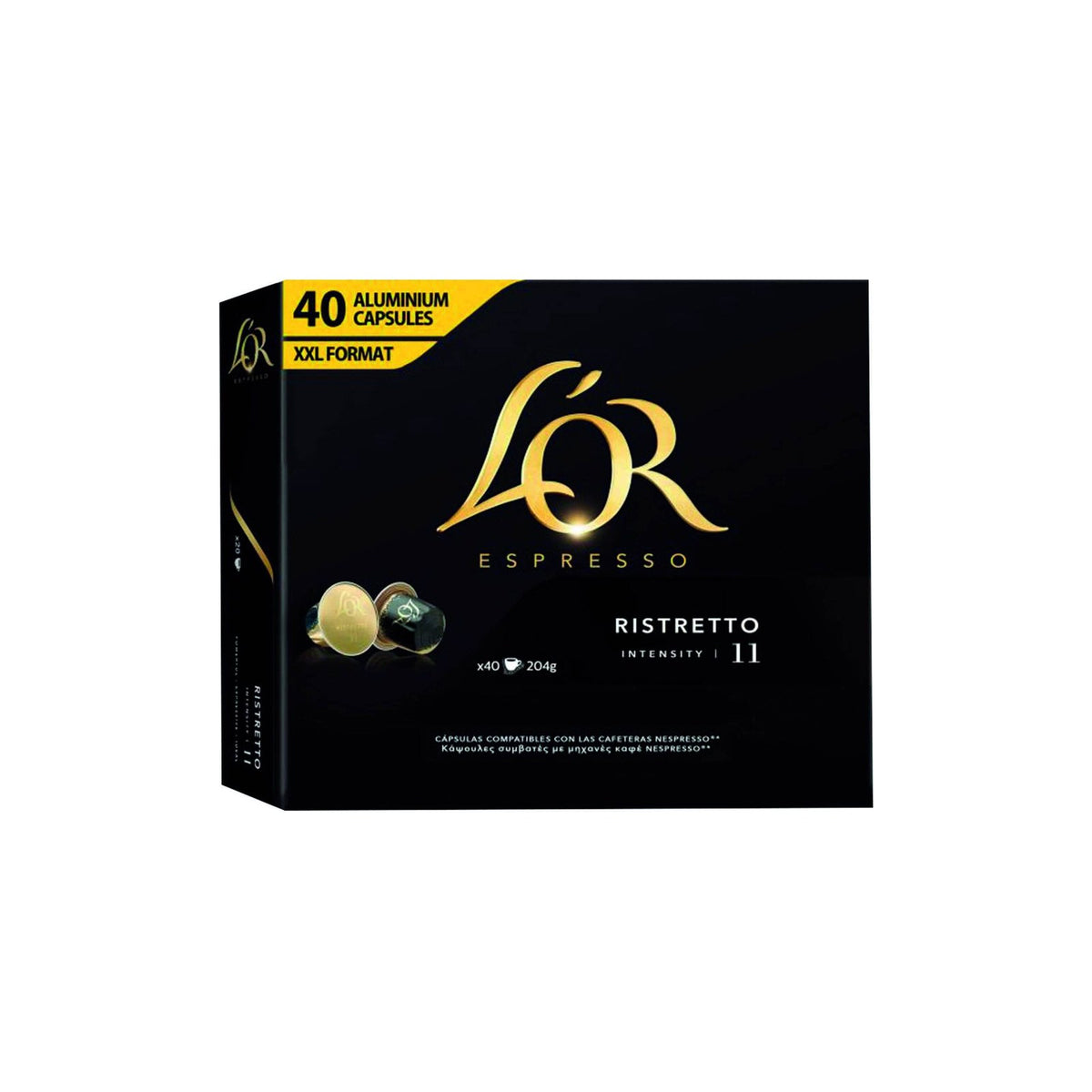 L'Or Ristretto Intensidade 11 Cápsulas 11 L