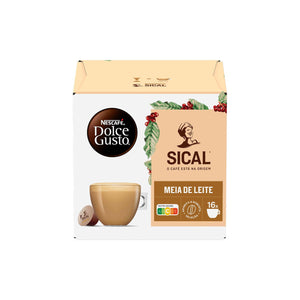 Nescafé Dolce Gusto 16 Cápsulas Sical Meia de Leite 16 un