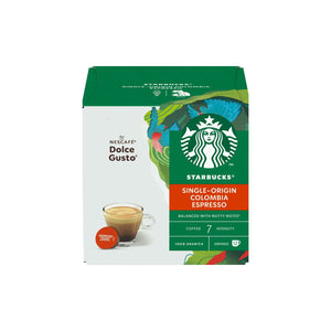 Starbucks Single-Origin Colômbia Int 7 Cápsulas 12 un