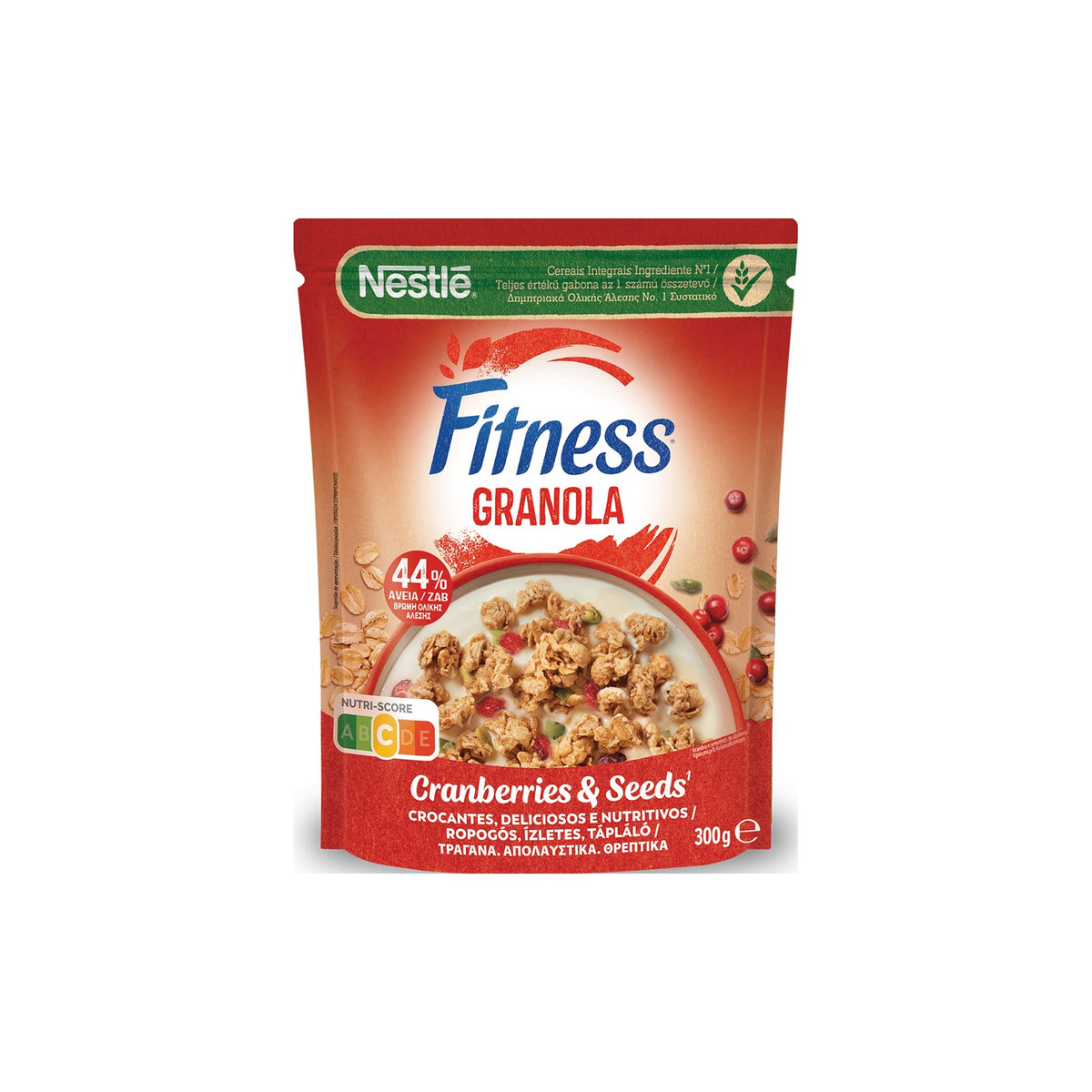 Fitness Granola Arandos e Sementes de Abóbora 300 g