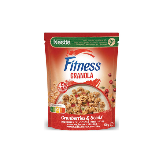Fitness Granola Arandos e Sementes de Abóbora 300 g