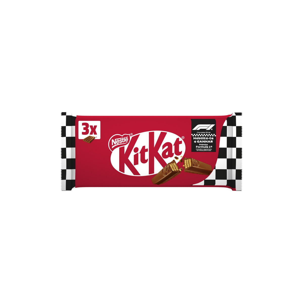 Kit Kat Chocolate de Leite 3x41, 124,5 g