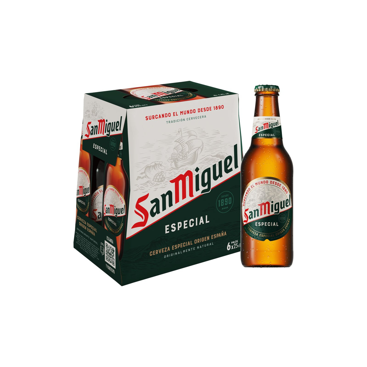 San Miguel Cerveja com Álcool 6x25 cl