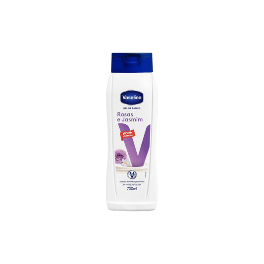 Gel de Banho Vaseline Rosas e Jasmim 721 g 700 ml