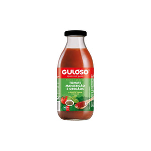 Guloso Polpa de Tomate com Manjericão e Oregãos 500 g
