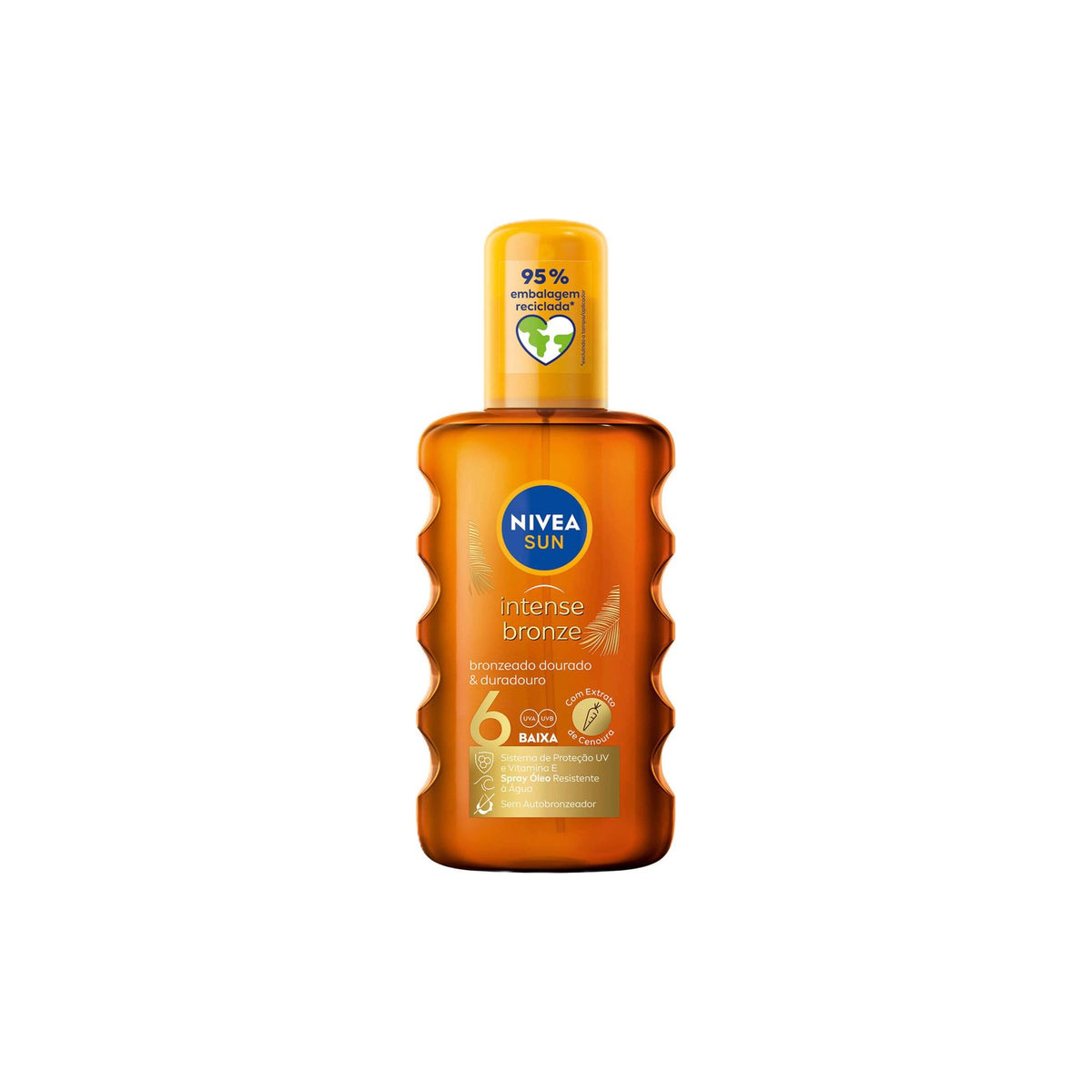 Nivea Sun Spray Óleo Cenoura FPS 6 200 ml