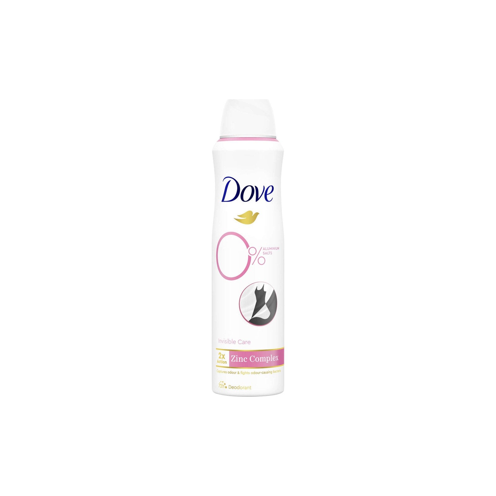 Desodorizante Spray Dove Invisible Care 0% Alumínio 150 ml