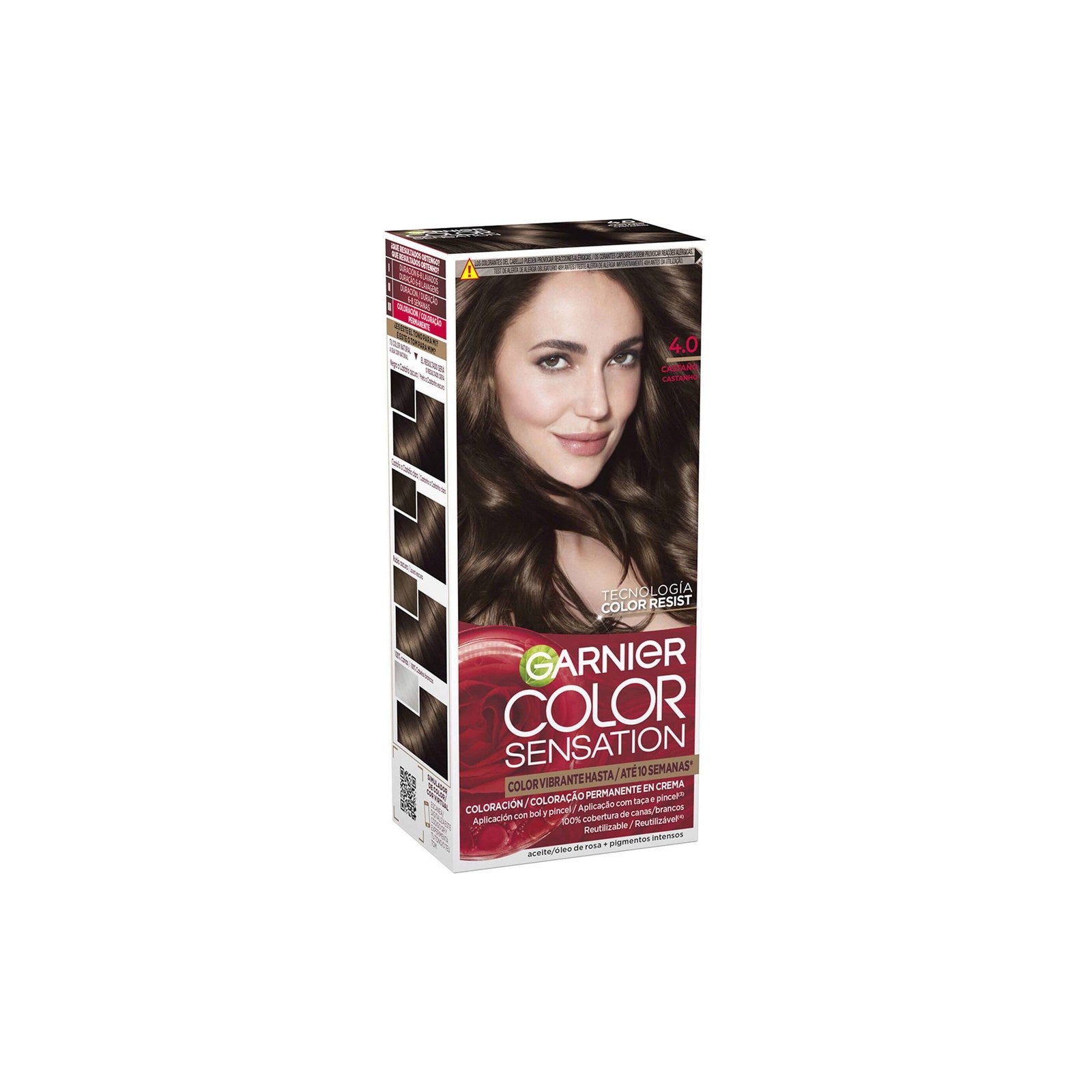 Garnier Color Sensation Castanho 4.0 1 un