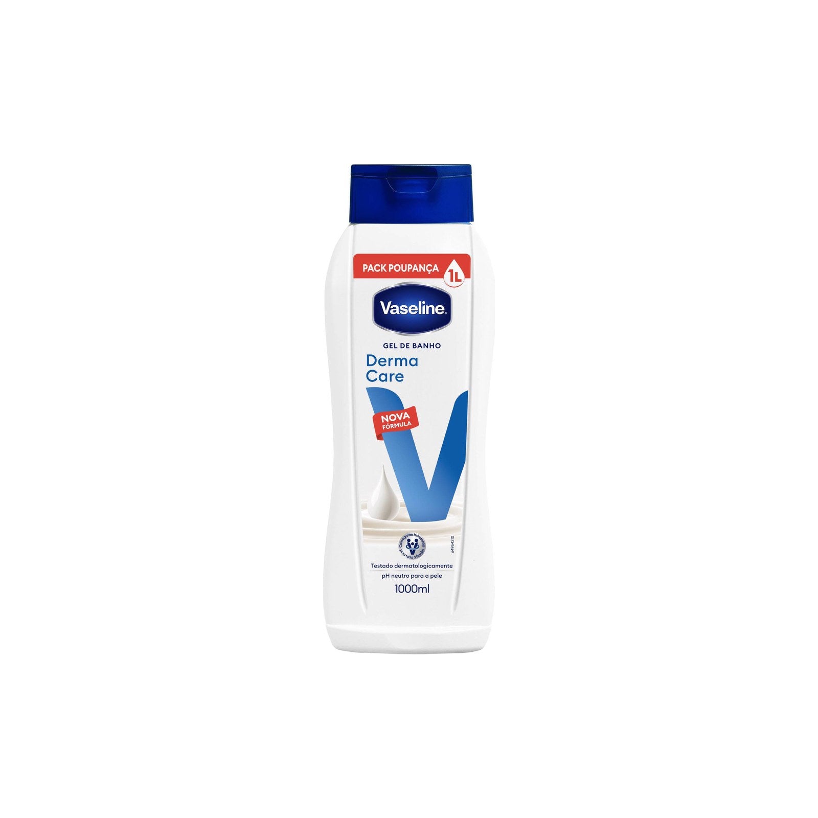 Gel de Banho Vaseline Derma Care 1,03 kg 1 L