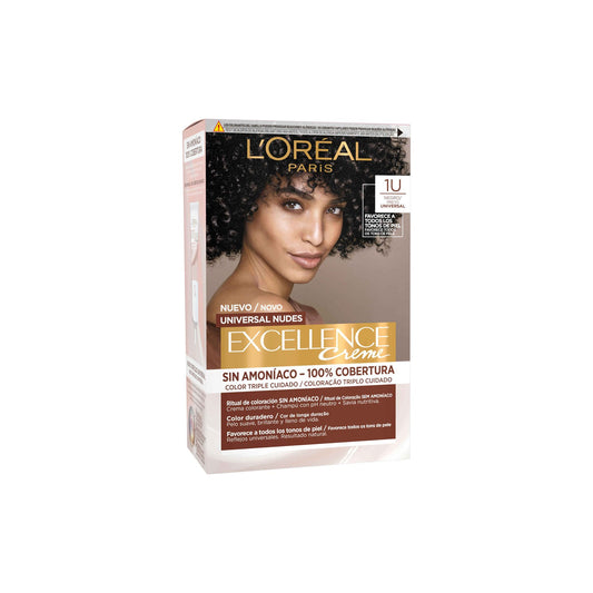 L'Oréal Paris Excellence Universal Nudes Preto 1U 1 un