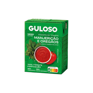 Guloso Passata de Tomate Manjericão e Orégãos 210 g