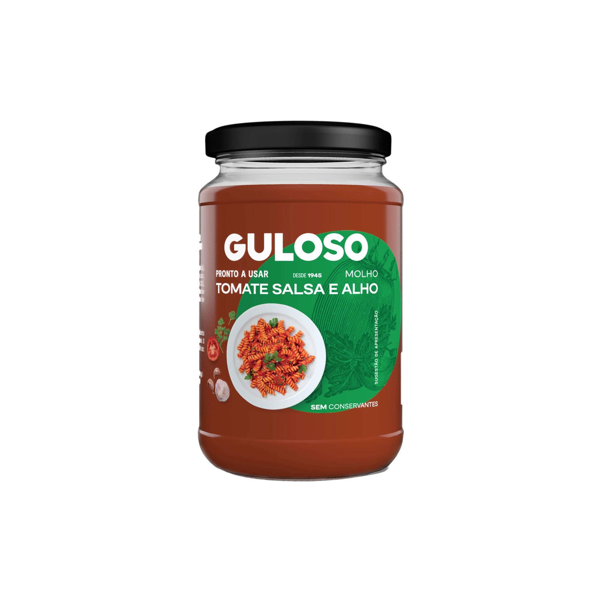 Guloso Molho de Tomate Salsa e Alho 350 g