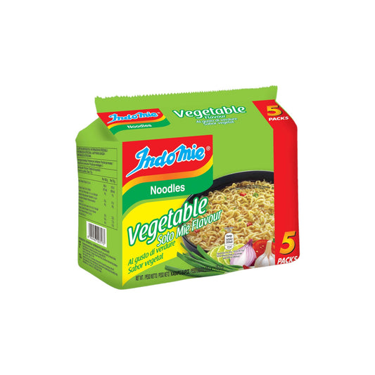 Indómie Noodles de Vegetais 5x75 g